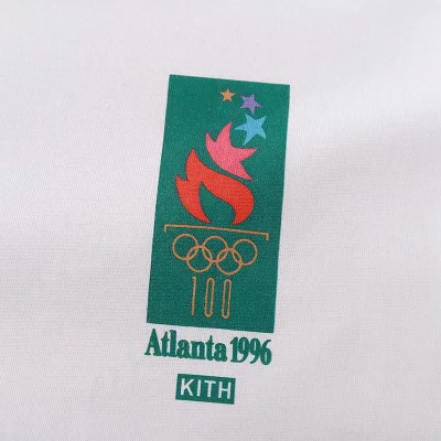 Футболка Kith Atlanta Olympics 1996 "White" фото № 3