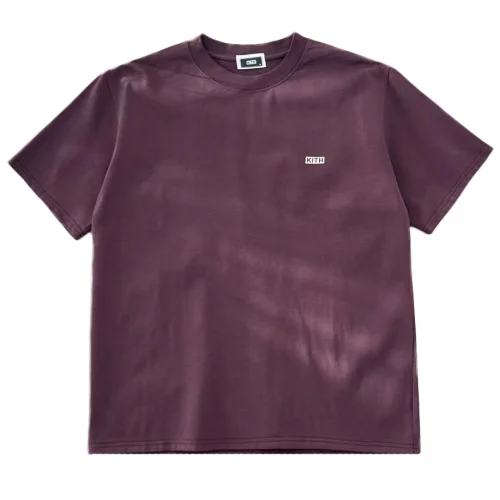Футболка Kith Patch Logo "Burgundy"