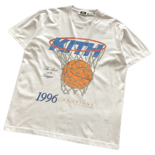 Футболка Kith Basketball Print "White"