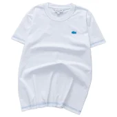 Футболка Lacoste Cotton With Logo Brand "White"