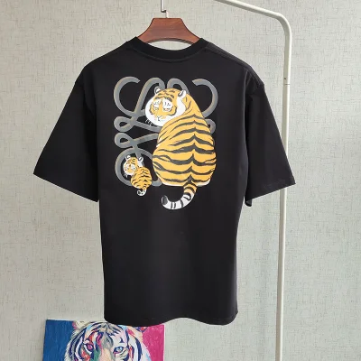 Футболка Loewe Big And Little Tiger "Black" фото № 2 Футболка Loewe Big And Little Tiger "Black" фото № 2