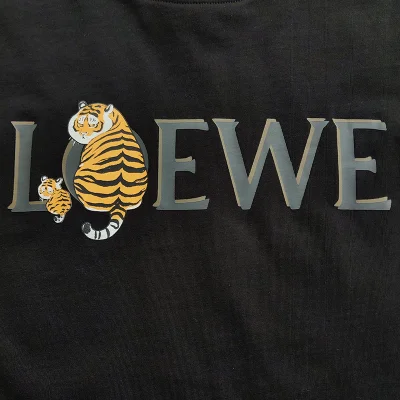 Футболка Loewe Big And Little Tiger "Black" фото № 6 Футболка Loewe Big And Little Tiger "Black" фото № 6