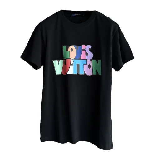 Футболка Louis Vuitton Cartoon Letters "Black"