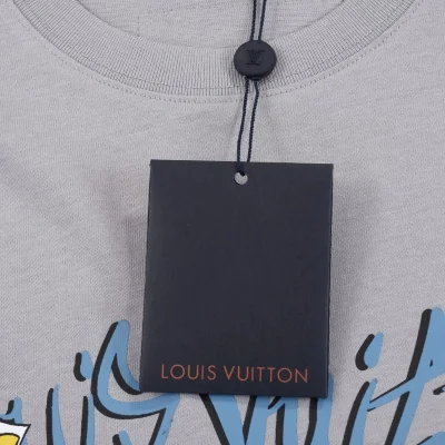 Футболка Louis Vuitton Special Logo "Gray" фото № 6