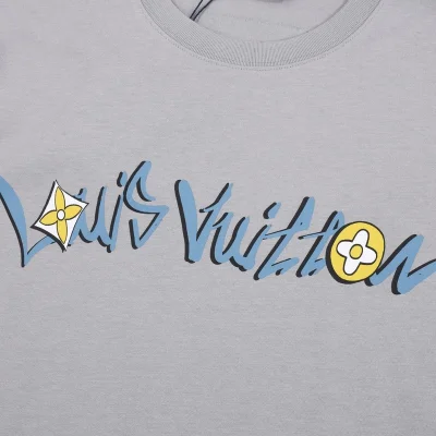 Футболка Louis Vuitton Special Logo "Gray" фото № 2
