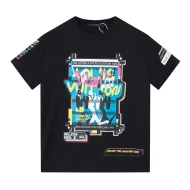 Футболка Louis Vuitton With Color Print "Black"