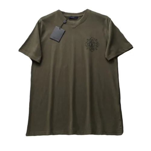 Футболка Louis Vuitton With An Interesting Logo "Green/Black"