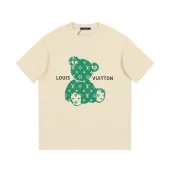 Футболка Louis Vuitton With Branded Print Of Green Toy "Cream"