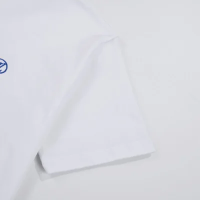 Футболка Louis Vuitton With Small Blue Logo "White" фото № 3