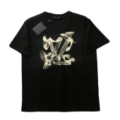 Футболка Louis Vuitton With Graphic Bird Print "Black"