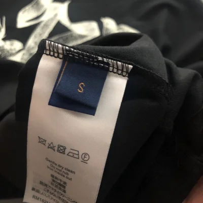 Футболка Louis Vuitton With Graphic Bird Print "Black" фото № 7