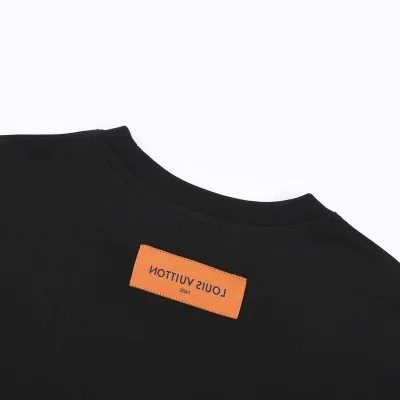 Футболка Louis Vuitton With Designer Pocket "Black" фото № 3