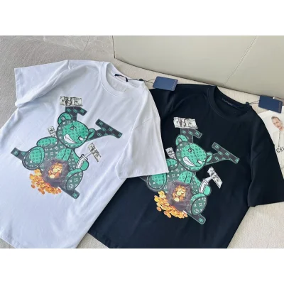 Футболка Louis Vuitton Happiness Is In Money "White" фото № 5