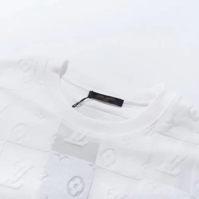 Футболка Louis Vuitton Imitation Chessboard "White" фото № 7