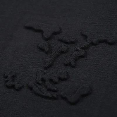 Футболка Louis Vuitton Embossed Monogram Logo "Black" фото № 7