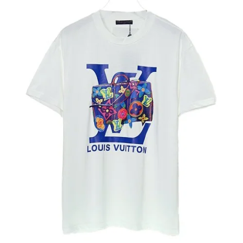 Футболка Louis Vuitton Bright-Unusual Suitcase "White"