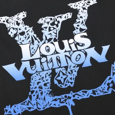 Футболка Louis Vuitton With Shades Of Blue "Black" фото № 4
