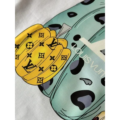 Футболка Louis Vuitton Pumpkin Of Different Shapes And Types "White" фото № 5