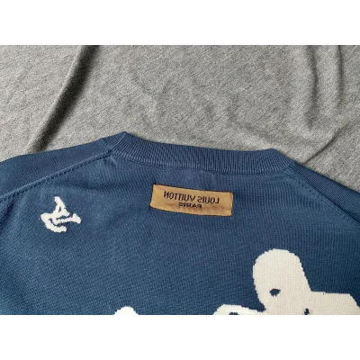 Футболка Louis Vuitton Musician "Blue" фото № 6