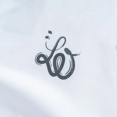 Футболка Louis Vuitton With Curly Logo "White" фото № 8