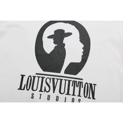 Футболка Louis Vuitton Man And Woman "White" фото № 4