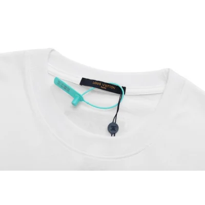 Футболка Louis Vuitton Man And Woman "White" фото № 8