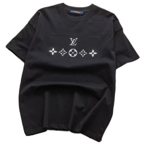Футболка Louis Vuitton Front Logo And Symbols "Black"