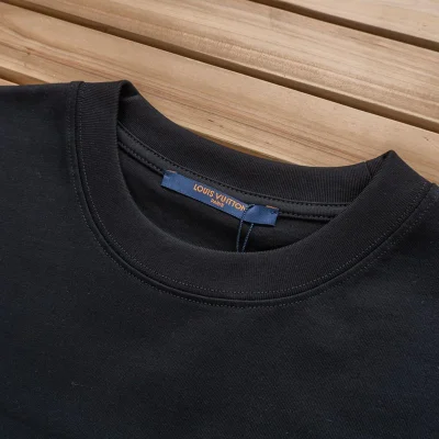 Футболка Louis Vuitton Front Logo And Symbols "Black" фото № 4