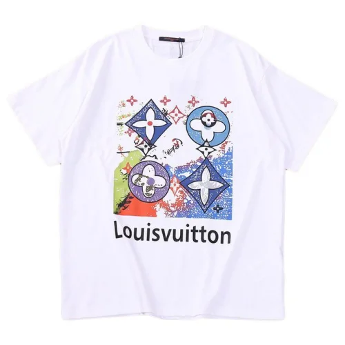 Футболка Louis Vuitton Logo Symbols In Square "White"