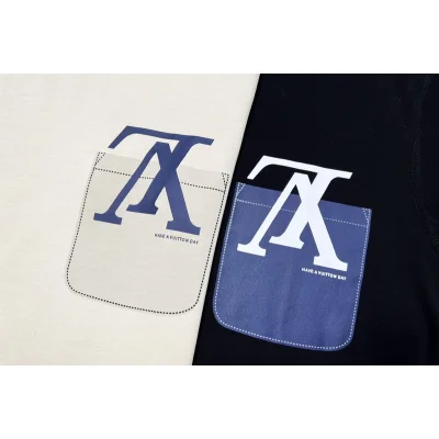 Футболка Louis Vuitton with Pocket "White" фото № 6