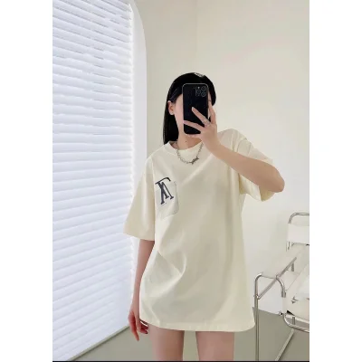 Футболка Louis Vuitton with Pocket "White" фото № 3