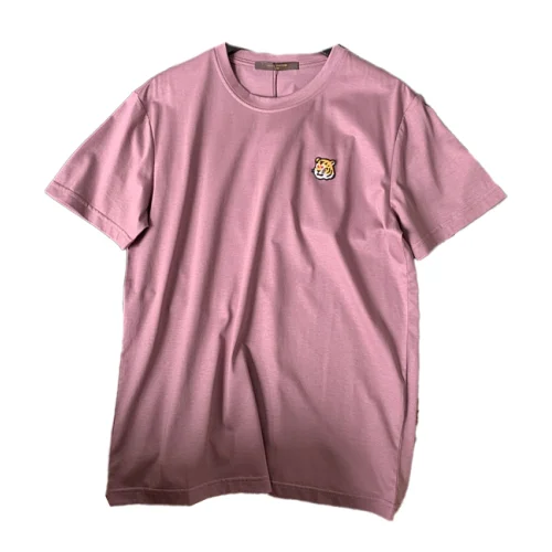 Футболка Louis Vuitton Little Cute Tiger Emblem "Pink"