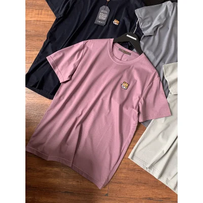 Футболка Louis Vuitton Little Cute Tiger Emblem "Pink" фото № 6