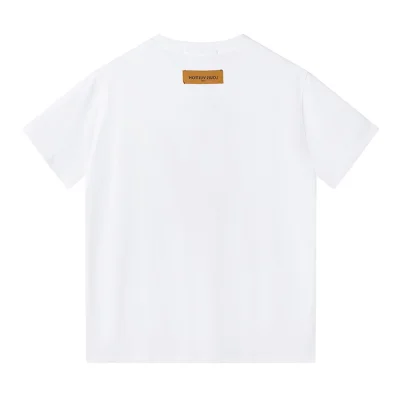 Футболка Louis Vuitton Multi-Colored Brand Logo "White" фото № 5