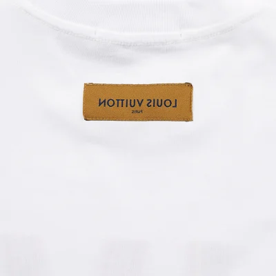 Футболка Louis Vuitton Multi-Colored Brand Logo "White" фото № 8