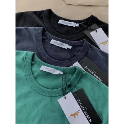 Футболка Maison Kitsune Basic "Green" фото № 3 Футболка Maison Kitsune Basic "Green" фото № 3