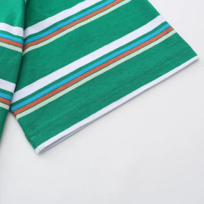 Футболка Miu Miu Horizontal Stripes "Green" фото № 3 Футболка Miu Miu Horizontal Stripes "Green" фото № 3