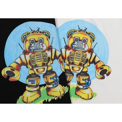 Футболка Moschino Robot "Black" фото № 2