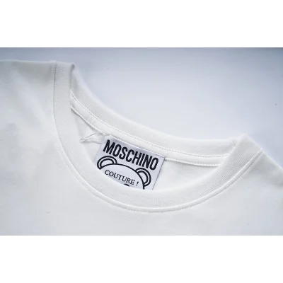Футболка Moschino With Text Logo Print "White" фото № 4