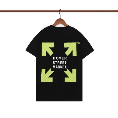 Футболка Off White Dover Street Market Text "Black" фото № 4