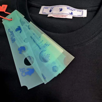 Футболка Off White Doodles "Black" фото № 3