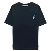 Футболка Off White With Picture In The Logo - Comprehension "Black"