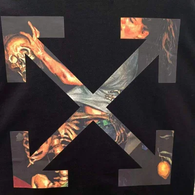 Футболка Off White With Picture In The Logo - Comprehension "Black" фото № 3 Футболка Off White With Picture In The Logo - Comprehension "Black" фото № 3