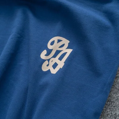 Футболка Palm Angels Monogrammed "Blue/Black" фото № 4 Футболка Palm Angels Monogrammed "Blue/Black" фото № 4