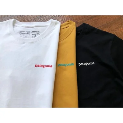 Футболка Patagonia Fish With Trident Back Print "Black" фото № 4