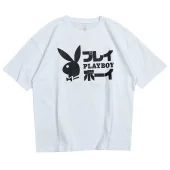 Футболка Playboy Full Logo Front "White"