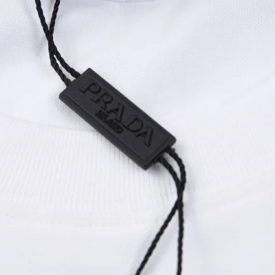 Футболка Prada With Mosaic Logo "White" фото № 6