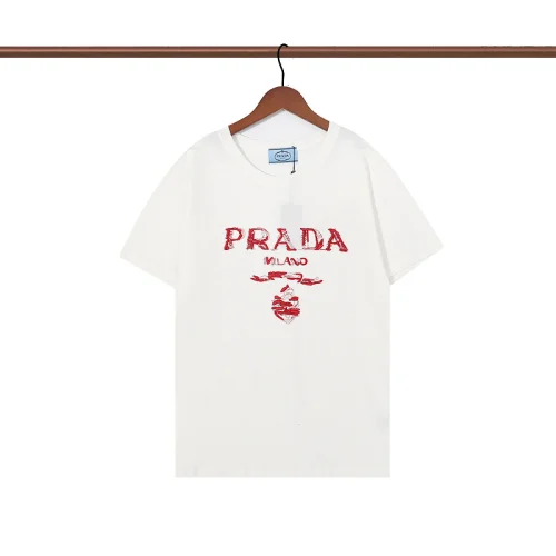 Футболка Prada New Image Style "White/Red"