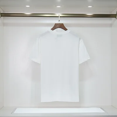 Футболка Prada With Big Green Logo "White" фото № 2