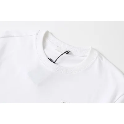 Футболка Prada Logo Made Of Beads "White" фото № 8